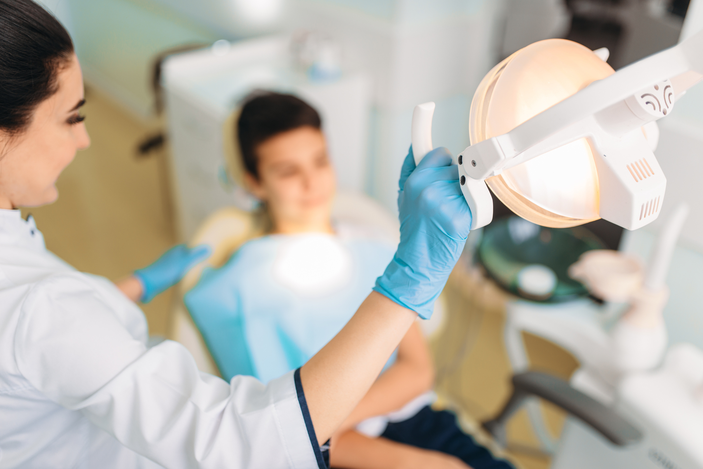 Boy in a Dental Clinic, Pediatric Dentistry